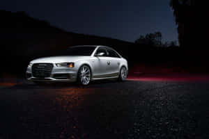 Caption: Sleek And Powerful Audi S4 Wallpaper