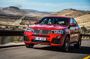 Caption: Sleek And Sporty Bmw X4 Wallpaper