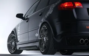 Caption: Sleek And Stylish 2022 Audi A3 In Motion Wallpaper