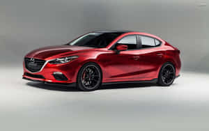 Caption: Sleek And Stylish 2022 Mazda 3 Hatchback Wallpaper