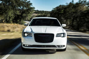 Caption: Sleek And Stylish Chrysler 300 - Luxury Redefined Wallpaper