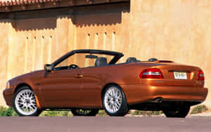 Caption: Sleek And Stylish Volvo C70 Wallpaper