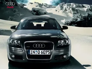 Caption: Sleek Audi A3 On The Open Road Wallpaper