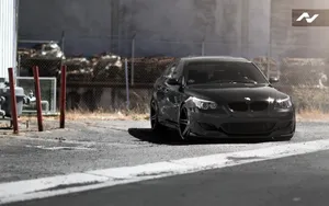 Caption: Sleek Bmw M5 In Full Glory Wallpaper