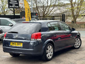 Caption: Sleek Opel Signum Cruising On An Open Road Wallpaper