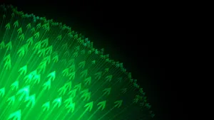 Caption: Soaring Success In Forex Trading Wallpaper