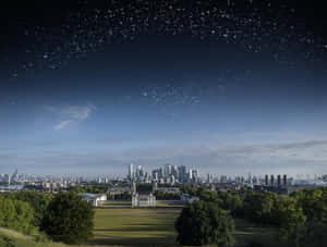 Caption: Space Debris Swirling Around Earth Wallpaper