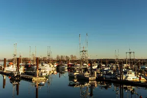 Caption: Spectacular Sunset Over Richmond, Canada Wallpaper