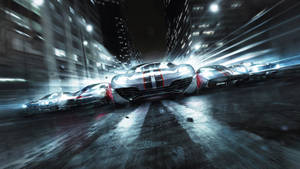 Caption: Speed Unleashed In Grid 2 Wallpaper