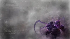 Caption: Stealthy World Of Warcraft Rogue Ready For Action Wallpaper