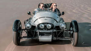 Caption: Striking Morgan 3 Wheeler Displaying Its Unique Charm Wallpaper