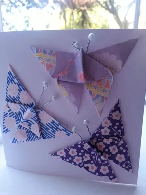 Caption: Striking Origami Butterfly Artistry Wallpaper