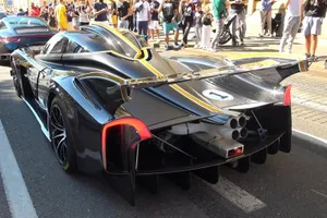 Caption: Striking Pagani Zonda C12 Roadster Exuding Power And Luxury Wallpaper