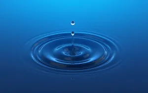 Caption: Stunning 3d Water Artwork Wallpaper