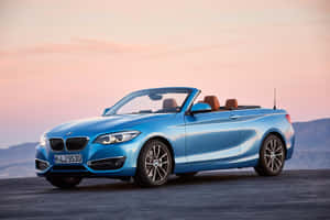 Caption: Stunning Bmw 2 Series In Motion Wallpaper
