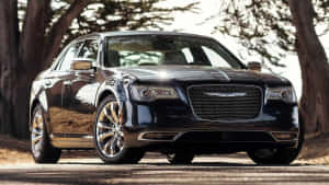 Caption: Stunning Chrysler 300 Luxury Sedan Wallpaper