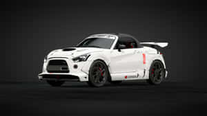 Caption: Stunning Daihatsu Copen At Dusk Wallpaper