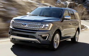 Caption: Stunning Ford Expedition On The Open Road Wallpaper