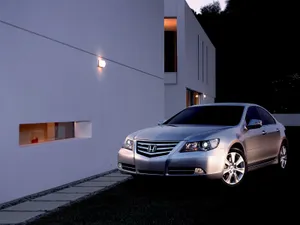 Caption: Stunning Honda Legend On The Road Wallpaper