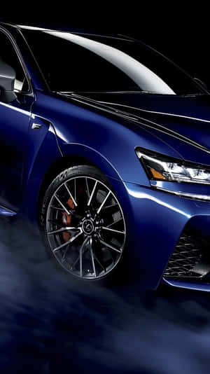 Caption: Stunning Lexus Gs In Motion Wallpaper