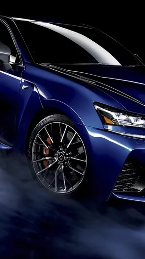 Caption: Stunning Lexus Gs In Motion Wallpaper