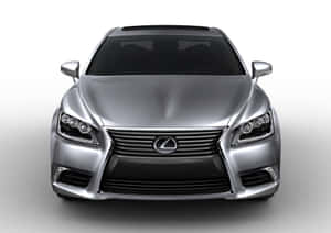 Caption: Stunning Lexus Ls 500 On The Road Wallpaper