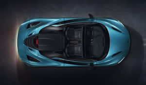 Caption: Stunning Mclaren 720s Spider In Full Speed Wallpaper