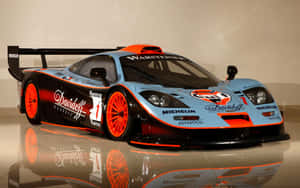 Caption: Stunning Mclaren F1 Showcasing Power And Elegance Wallpaper