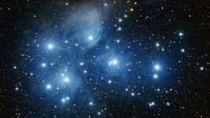 Caption: Stunning Star Cluster In Deep Space Wallpaper