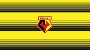 Caption : Stunning Sunset Over Watford Skyline Wallpaper