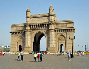 Caption: Stunning View Of Gateway Of India Wallpaper