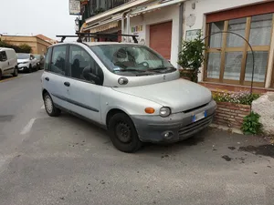 Caption: Stylish Fiat Multipla On The Road Wallpaper