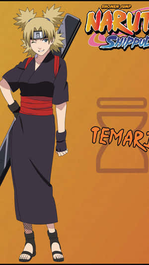 Caption: Temari, The Skilled Ninja Of Sunagakure Wallpaper