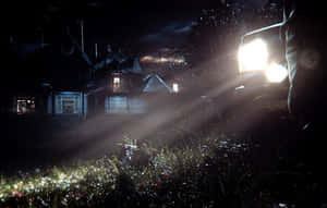 Caption: Tense Moment In Resident Evil 7 Wallpaper