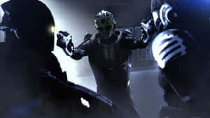 Caption: Thane Krios, The Drell Assassin Wallpaper