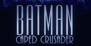 Caption: The Caped Crusader Stands Tall In The Dark City Wallpaper