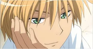 Caption: The Captivating Gaze Of Takumi Usui. Wallpaper