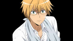 Caption: The Charming Enigma - Takumi Usui From Maid Sama! Wallpaper