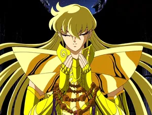 Caption: The Divine Armor Of Virgo Shaka Wallpaper