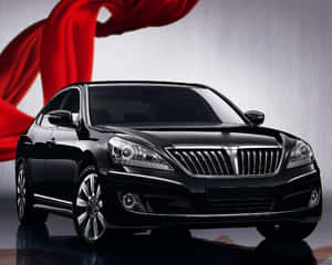 Caption: The Elegant Hyundai Equus In Its Full Glory Wallpaper