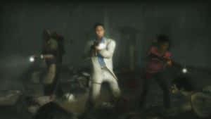 Caption: The Iconic Left 4 Dead Characters In Action Wallpaper