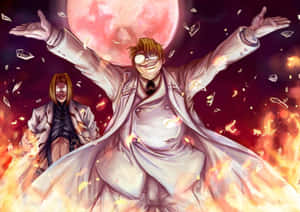 Caption: The Major, Mastermind Behind Millennium - Hellsing Anime Series Wallpaper