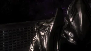 Caption: The Mighty Halo Arbiter In Action Wallpaper