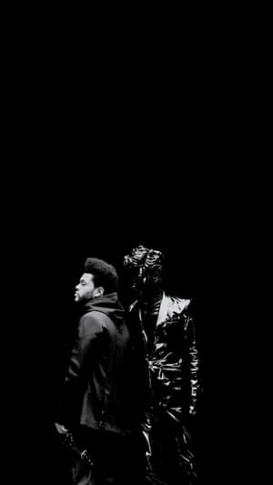 Caption: The Weeknd After Hours Album Art Wallpaper