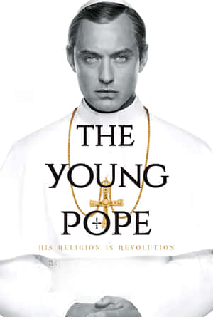 Caption: The Young Pope Against Dramatic Skyward Backdrop Wallpaper