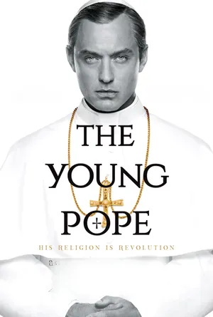 Caption: The Young Pope Against Dramatic Skyward Backdrop Wallpaper