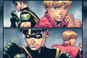 Caption: Tim Drake, The Skilled Detective And Crimefighter Wallpaper