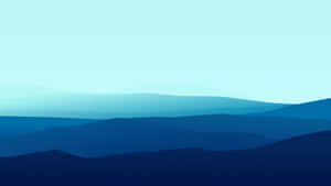 Caption: Tranquil Minimalist Ocean Wallpaper