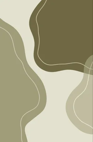 Caption: Tranquil Olive Green Wallpaper Wallpaper