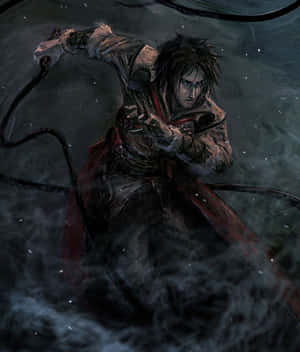 Caption: Trevor Belmont, The Fearless Vampire Hunter Wallpaper